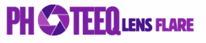This is the logo of photeeq lens flare